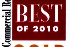 Commercial Record "Best of 2010 - GOLD" award